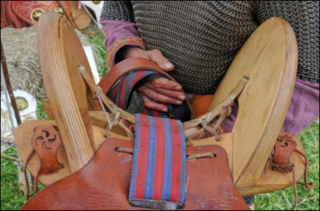 Traditional steppe saddle